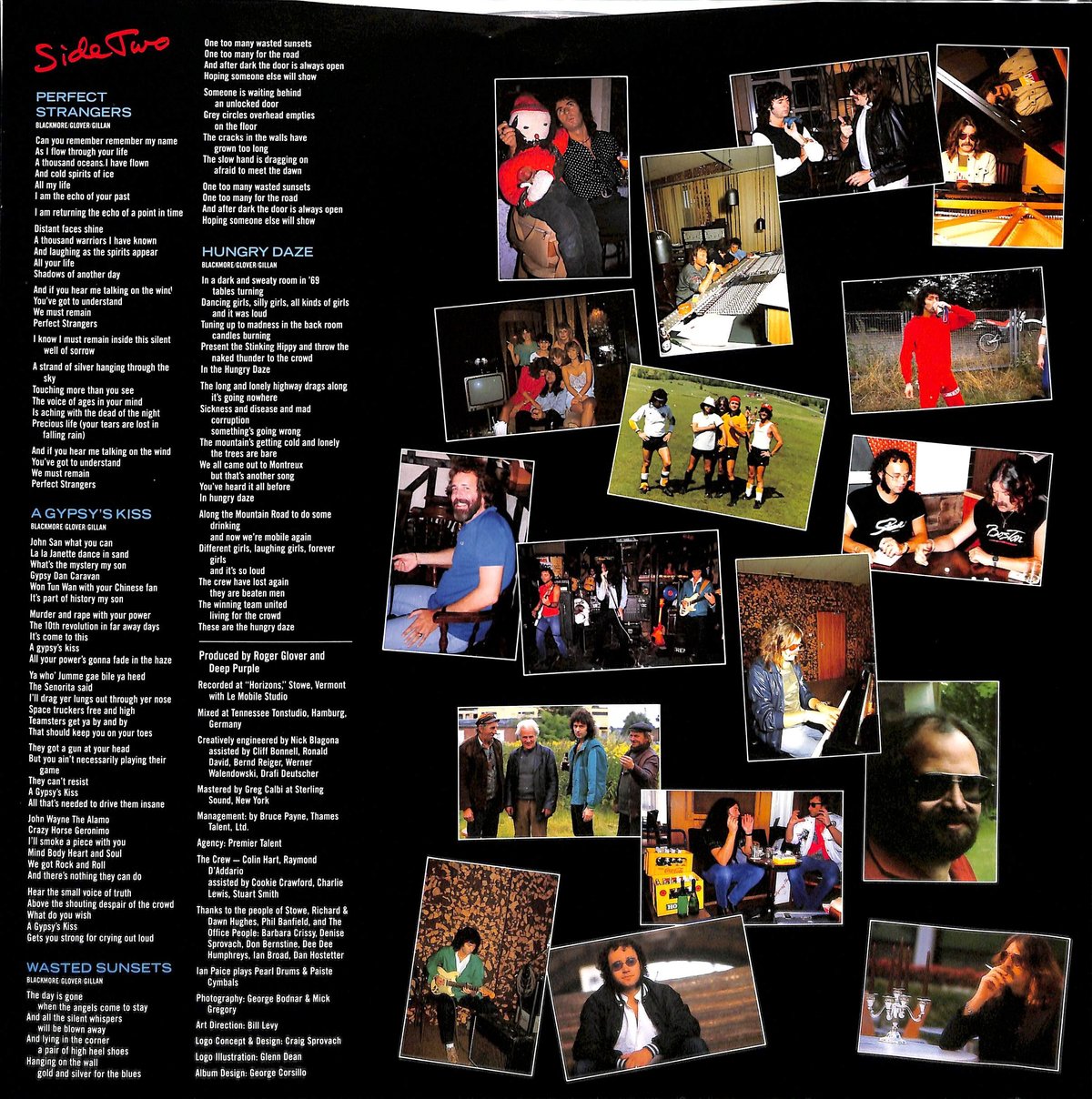 DEEP PURPLE PERFECT STRANGERS オランダ盤 ディープ・パープル バンド