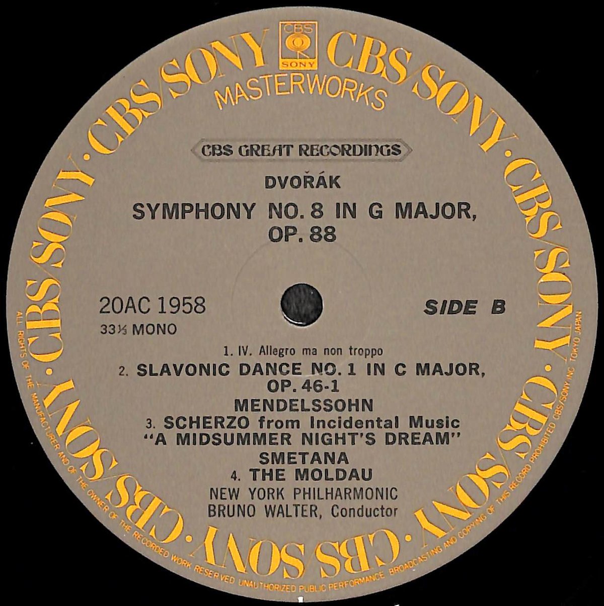 #名盤　ブルーノ・ワルター音楽を語る ワルターの、おなじみのLPを仏盤で聴き直す。 | 児童文学と音楽の