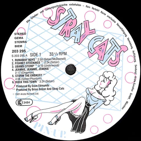 ストレイ・キャッツ / Stray Cats [※輸入盤,生産国:Germany,品番:203 295］(LPレコード)