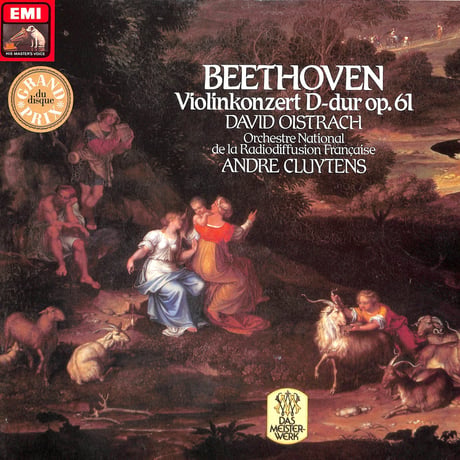 ルートヴィヒ・ヴァン・ベートーヴェン,ダヴィッド・オイストラフ / Violinkonzert D-Dur Op. 61［※Germany盤,品番:1C 037 1909051］(LPレコード)