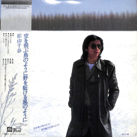 松山千春 / 空を飛ぶ鳥のように [※国内盤,品番:C25A0040］ (LPレコード)