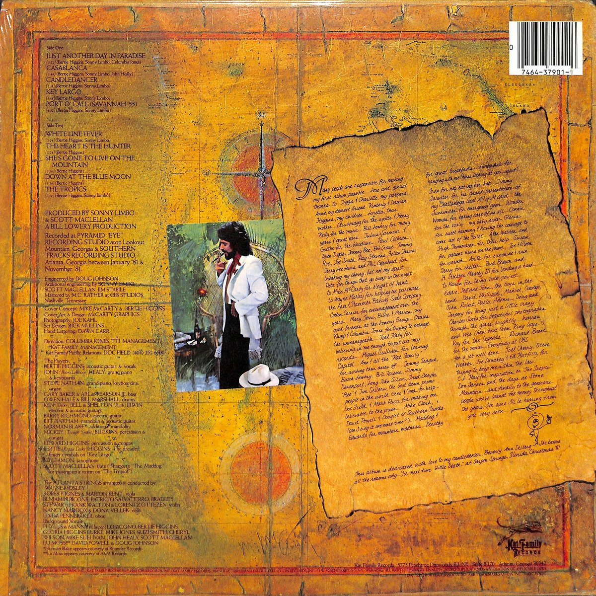 バーティ・ヒギンズ / Just Another Day In Paradise [※輸入盤,