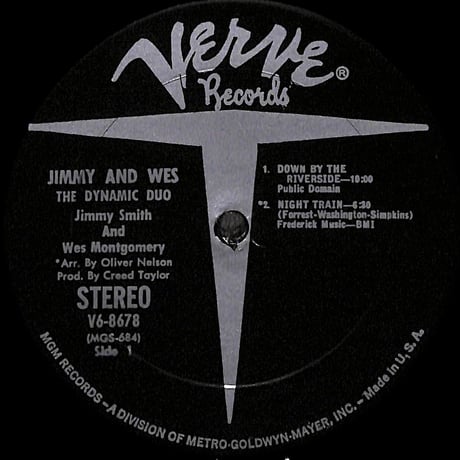 ジミー・スミス&ウェス・モンゴメリー / Jimmy & Wes The Dynamic Duo [※輸入盤,生産国:US,品番:V6-8678］(LPレコード)