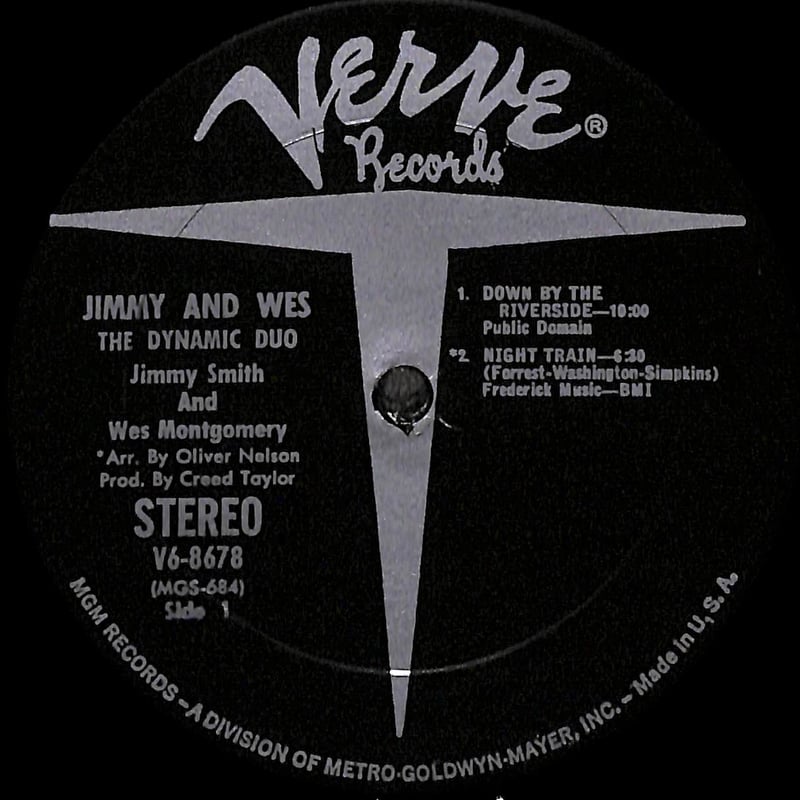 ジミー・スミス&ウェス・モンゴメリー / Jimmy & Wes The Dynamic Du