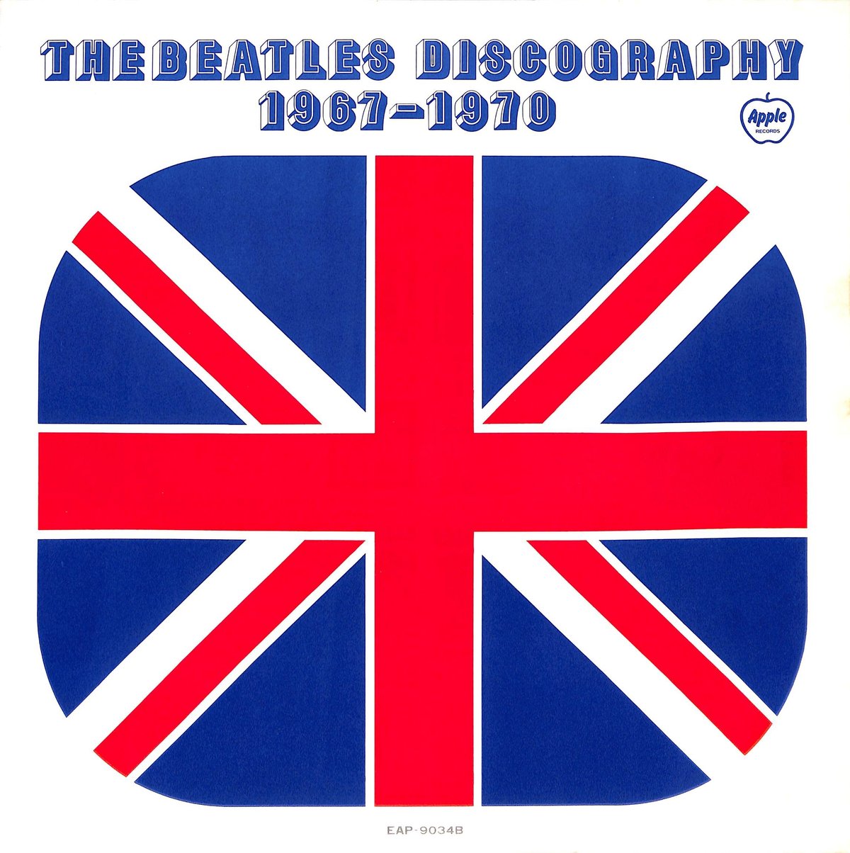 ザ・ビートルズ / 1967-1970 [※国内盤,品番:EAP-9034B,2枚組][ポスタ