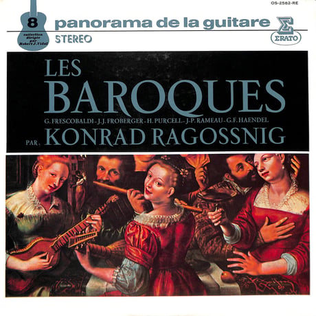 コンラッド・ラゴスニック / Les Baroques Pour La Guitare［※国内盤,品番:OS-2582-RE］(LPレコード)