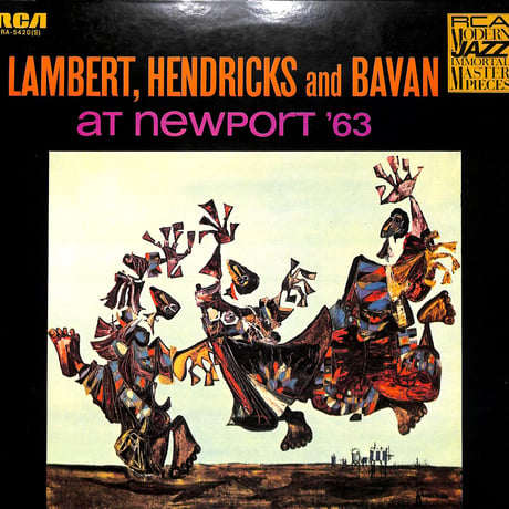 Lambert, Hendricks & Bavan / At Newport '63［※国内盤,品番:RA-5420］(LPレコード)