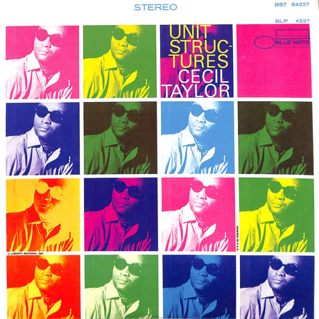 セシル・テイラー / Unit Structures (1975再発 青ラベ黒音符)（LPレコード）