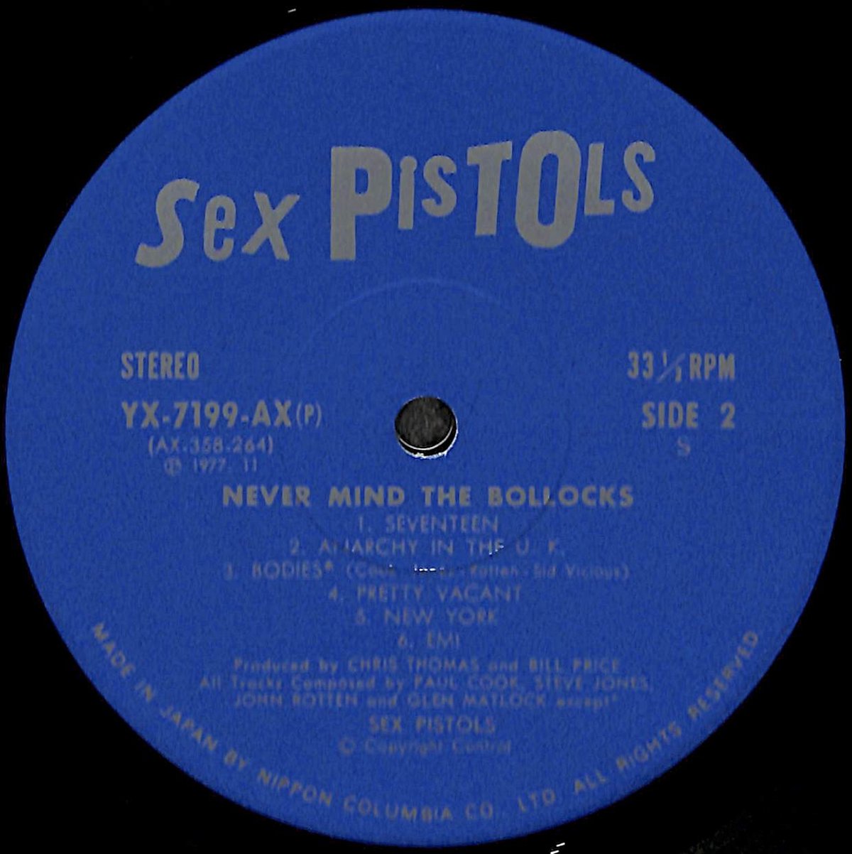 セックス・ピストルズ / 勝手にしやがれ [※国内盤,品番:YX-7199-AX