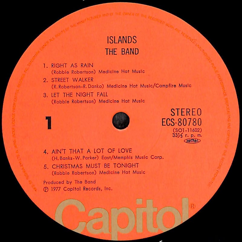 CD ザ・バンド　アイランド　SHM The Band Band, The / Islands (JP) - DISK-MARKET