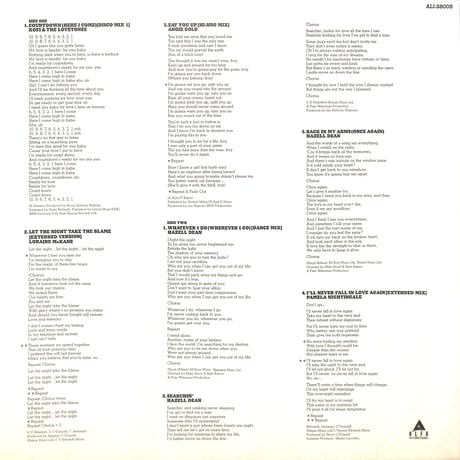 ザッツ・ハイエナジー [※国内盤,品番:ALI-28005］(LPレコード)