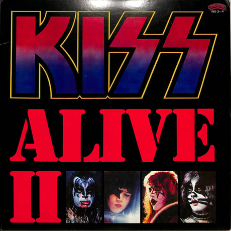 キッス / キッス・アライヴ2 [エディ・クレイマープロデュース 様々な新曲を収録したLIVE ALBUM][1980年発売※日本盤 :19S-3-4 | 2枚組］(LPレコード)