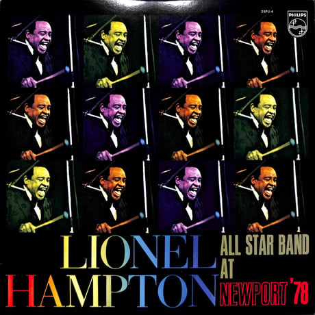 ライオネル・ハンプトン・オール・スター・バンド / アット・ニューポート [※国内盤,品番:25PJ-4］(LPレコード)