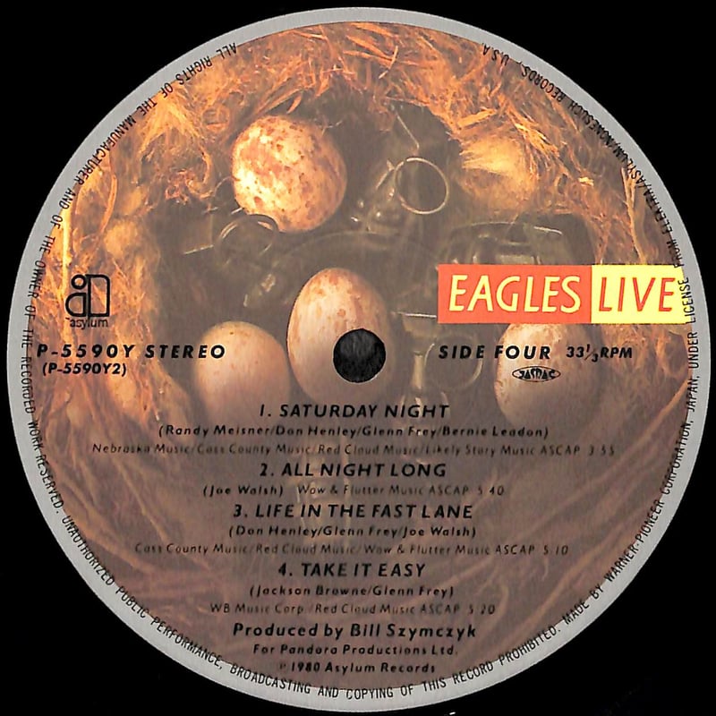 邦楽　洋楽　レコードセット 20枚　イーグルス イーグルス（Eagles）のキャリアを総括する14枚組BOXセット『Legacy