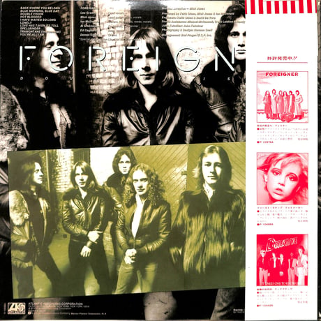 フォリナー / ダブル・ヴィジョン [※国内盤,品番:P-10523A］(LPレコード)