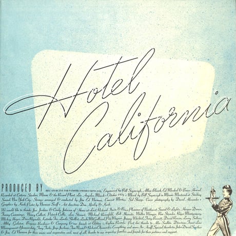 イーグルス / ホテル・カリフォルニア [※国内盤,品番:P-10221Y］(LPレコード)