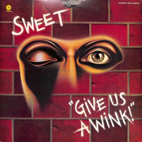 スイート / Give Us A Wink [※国内盤,品番:ECS-80460］(LPレコード)