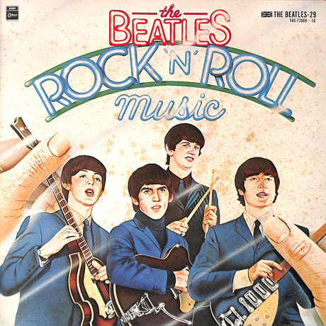 ザ・ビートルズ / ロックン・ロール・ミュージック [※国内盤,品番:EAS-77009・10,2枚組］[ポスター付き](LPレコード)