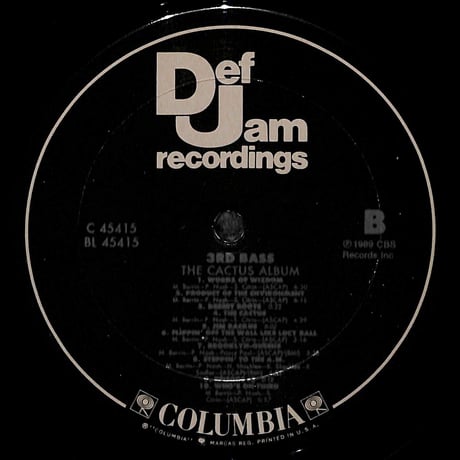 サード・ベース / The Cactus Album [※輸入盤,生産国:US,品番:FC 45415］(LPレコード)
