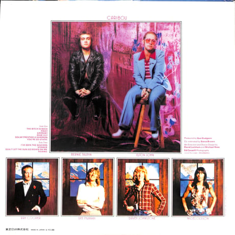 エルトン・ジョン / Caribou [※国内盤,品番:IFP-81055］(LPレコード)