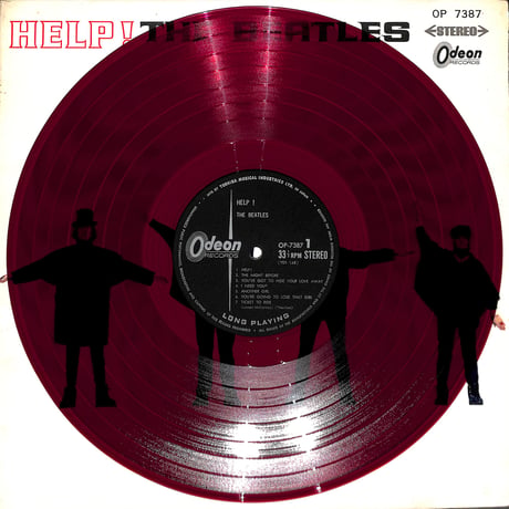 ビートルズ / 「4人はアイドル」サウンド・トラック盤 [※国内盤,品番:OP 7387,赤盤］ (LPレコード)