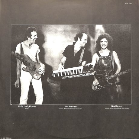 ニール・ショーン&ヤン・ハマー / 閃光 [※国内盤,品番:25AP 2228］(LPレコード)