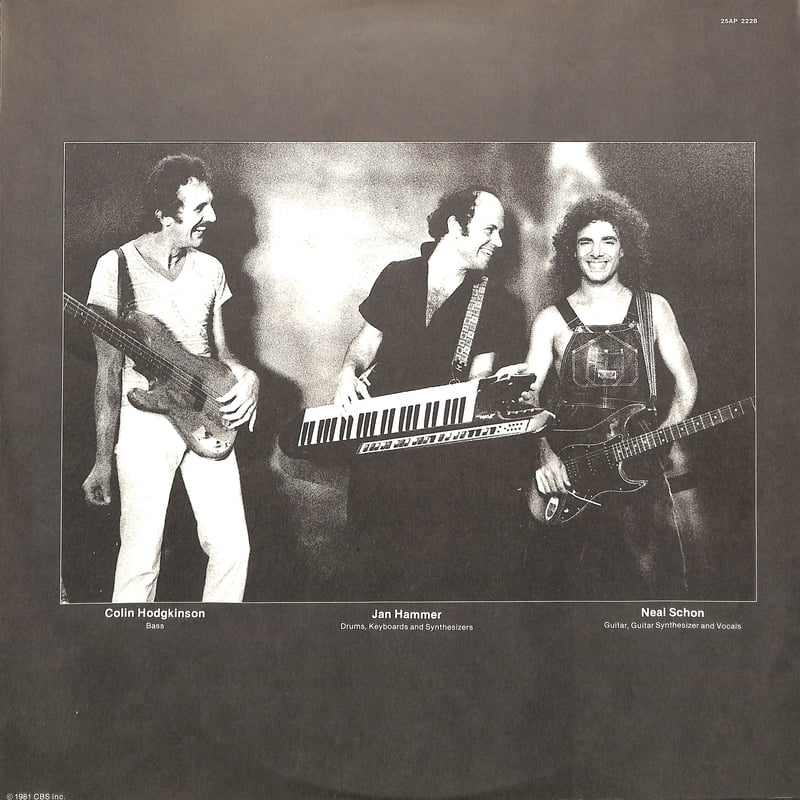 ニール・ショーン&ヤン・ハマー / 閃光 [※国内盤,品番:25AP 2228］(LP