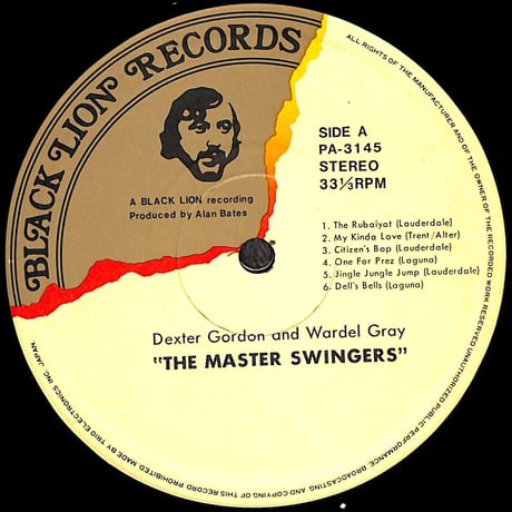 デクスター・ゴードン&ワーデル・グレイ / The Master Swingers! [※国内盤,品番:PA-3145］(LPレコード)