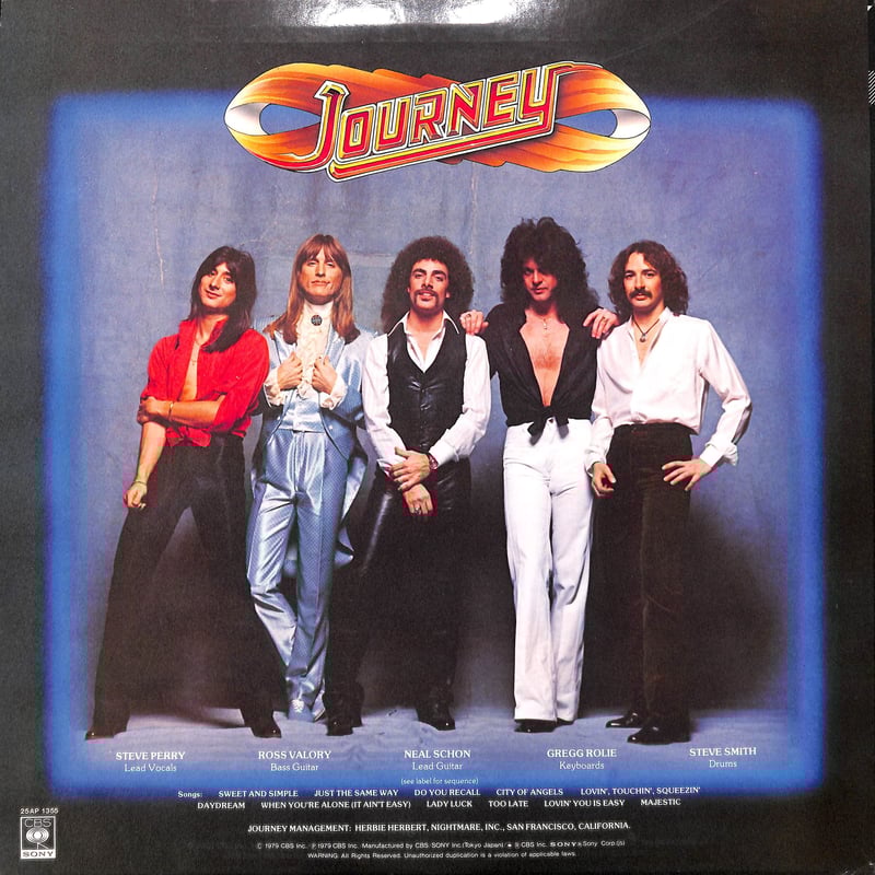 ジャーニー / Evolution［※国内盤,品番:25AP 1355］(LPレコード
