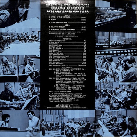 秋吉敏子,ルー・タバキンビッグバンド / March Of The Tadpoles [※国内盤,品番:RVP-6178］(LPレコード)