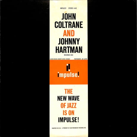 ジョン・コルトレーン・ジョニー・ハートマン / John Coltrane And Johnny Hartman［※輸入盤,生産国:US,品番:A-40］(LPレコード)