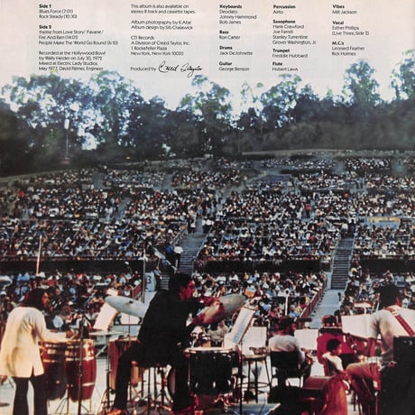 CTI All-Stars / CTI Summer Jazz At The Hollywood Bowl Live Two [※国内盤,品番:LAX 3237］(LPレコード)