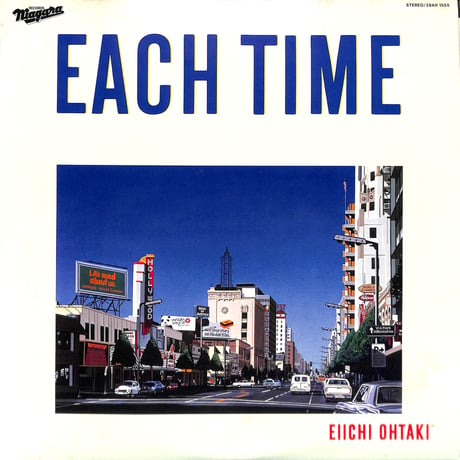 大瀧詠一 / Each Time [※国内盤,品番:28AH 1555］(LPレコード)