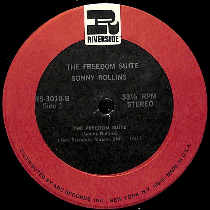 ソニー・ロリンズ / The Freedom Suite［※輸入盤,生産国:US,品番:RS-