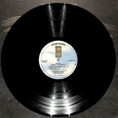 イーグルス / One Of These Nights （USオリジナル,凹凸ジャケ,7E-1039）（LPレコード）