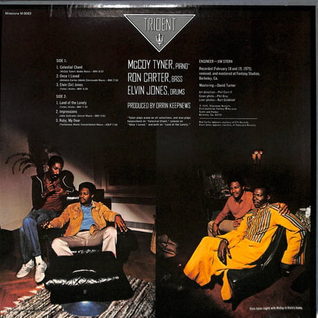マッコイ・タイナー / Trident［※輸入盤,生産国:US,品番:M-9063］(LPレコード)