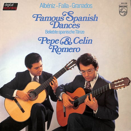 ぺぺ&セリン・ロメロ / Famous Spanish Dances [※輸入盤,生産国:Europe,品番:6514 182］(LPレコード)