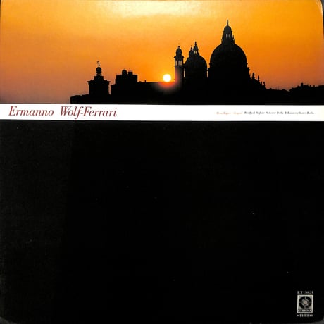 エルマーノ・ヴォルフ＝フェラーリ / 管弦楽曲集 [※国内盤,品番:ET-3071］(LPレコード)