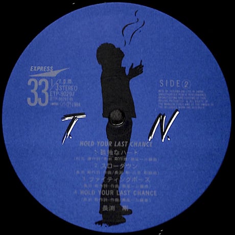 長渕剛 / ホールド・ユアー・ラスト・チャンス [※国内盤,品番:ETP-90297］(LPレコード)