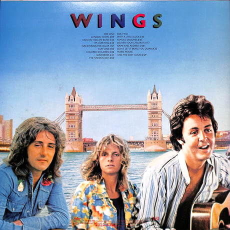 ポール・マッカートニー&ウイングス / London Town [※国内盤,品番:EPS-81000］[特大ポスター付き](LPレコード)