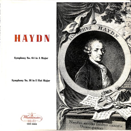 フランツ・ヨーゼフ・ハイドン / Symphony No. 64 In A Major 他 [※輸入盤,生産国:US,品番:XWN 18615］(LPレコード)