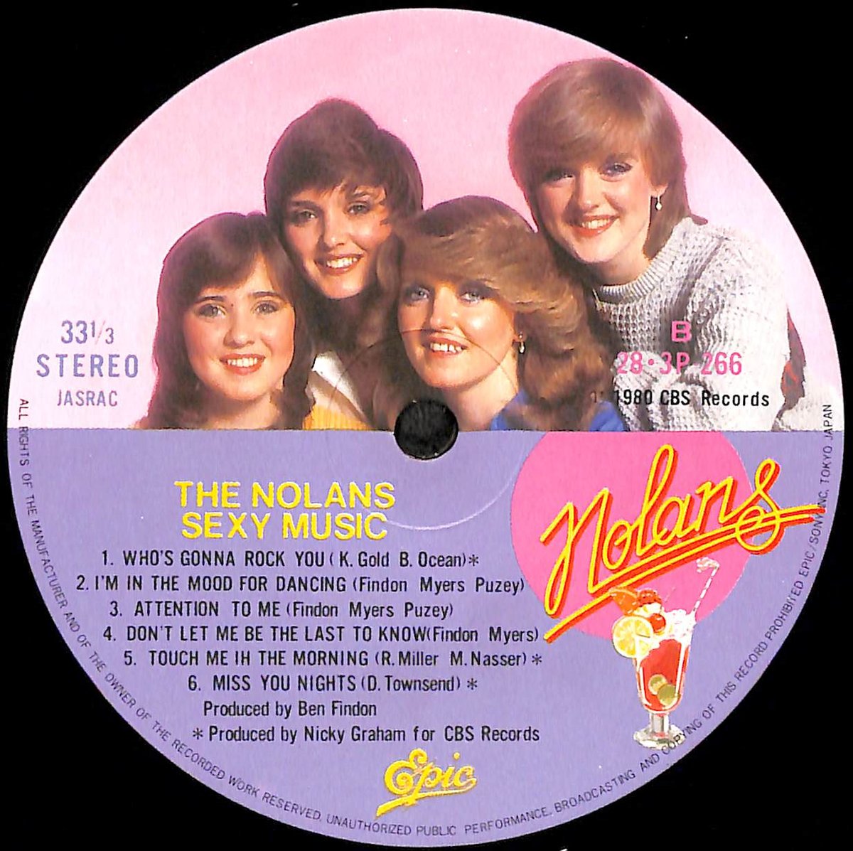 ノーランズ / セクシー・ミュージック [※国内盤,品番:28・3P-266