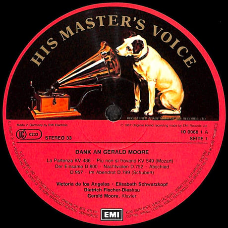 Dank an Gerald Moore [※輸入盤,生産国:Germany,品番:1C 165 1000683,2枚組］(LPレコード)