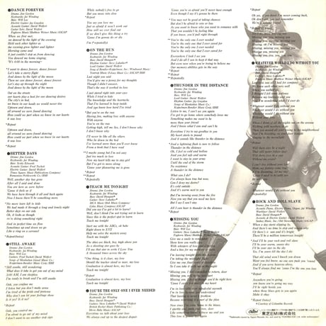 シェリル・ラッド / ダンス・フォーエヴァー [※国内盤,品番:ECS-81196］(LPレコード)
