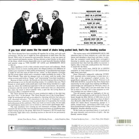 ザ・スリー・サウンズ / Live At The Living Room［※国内盤,品番:SJ-19612］(LPレコード)
