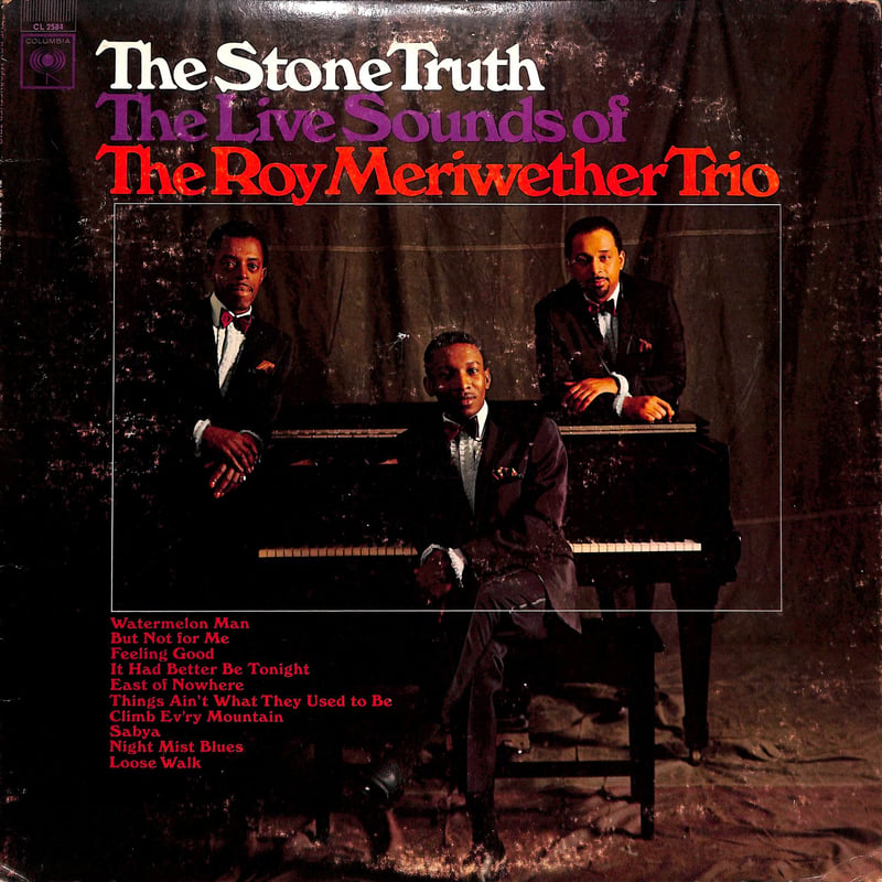 ロイ・メリウェザー・トリオ / The Stone Truth [※輸入盤,生産国:US