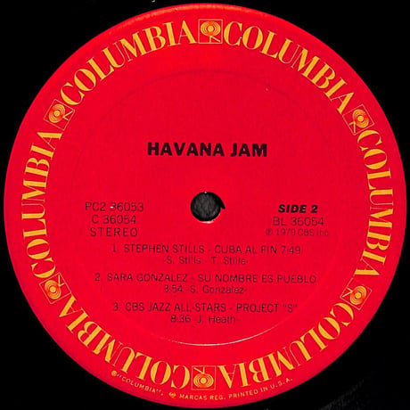 Havana Jam [※輸入盤,生産国:US,品番:PC2 36053,2枚組］(LPレコード)