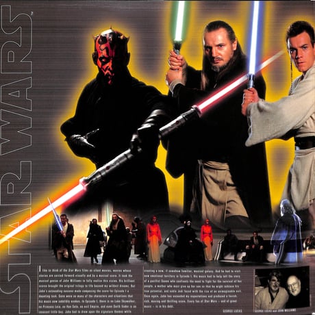 Star Wars Episode I: The Phantom Menace [※輸入盤,生産国:Europe,品番:S2 61816,ピクチャーレーベル仕様］(LPレコード)