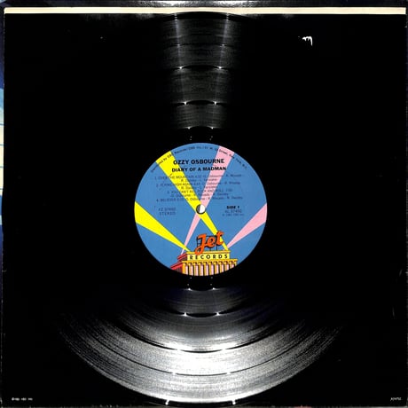 Ozzy Osbourne / Diary Of A Madman (USオリジナル,両面1D)（LPレコード）
