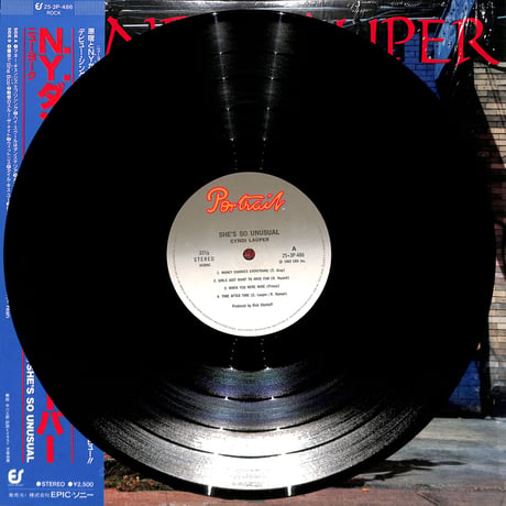 シンディ・ローパー / NYダンステリア（LPレコード）